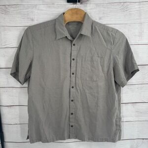 5.11 Tactical Series Shirt Mens XL Plaid Short Sleeve Snap Botton Conceal Pocket